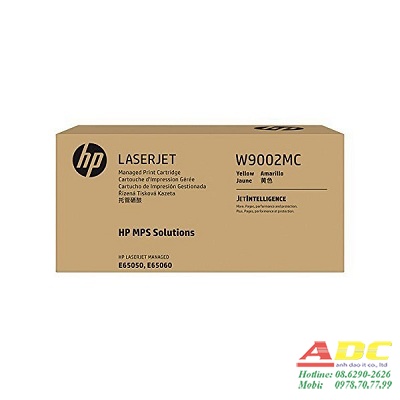 Mực in HP W9002MC Yellow Managed LaserJet Toner Cartridge (W9002MC)
